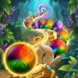 Jungle Marble: Blast Ball Game 图标